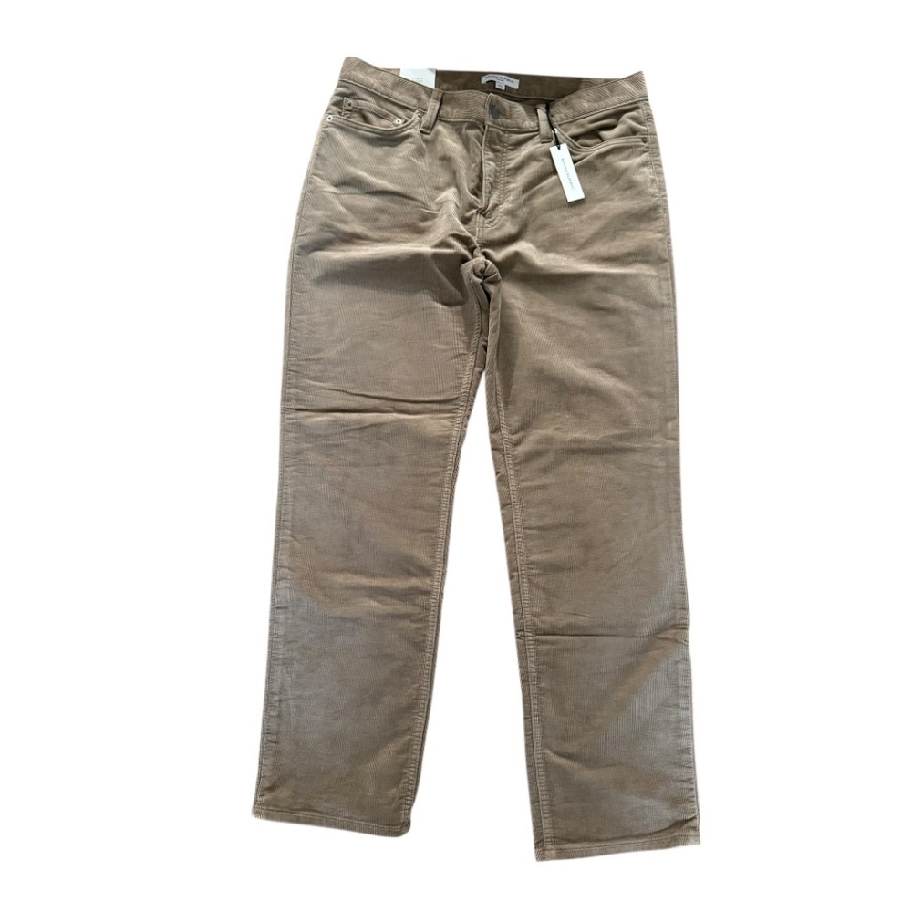 Banana Republic Straight Stretch-Corduroy Traveler Pant Mens Size 34x30 NWT